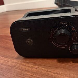 Black Portable Radio